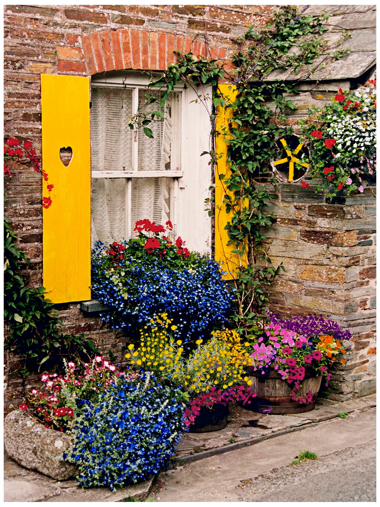 Polperro 40" High All-Weather Indoor-Outdoor Wall Art