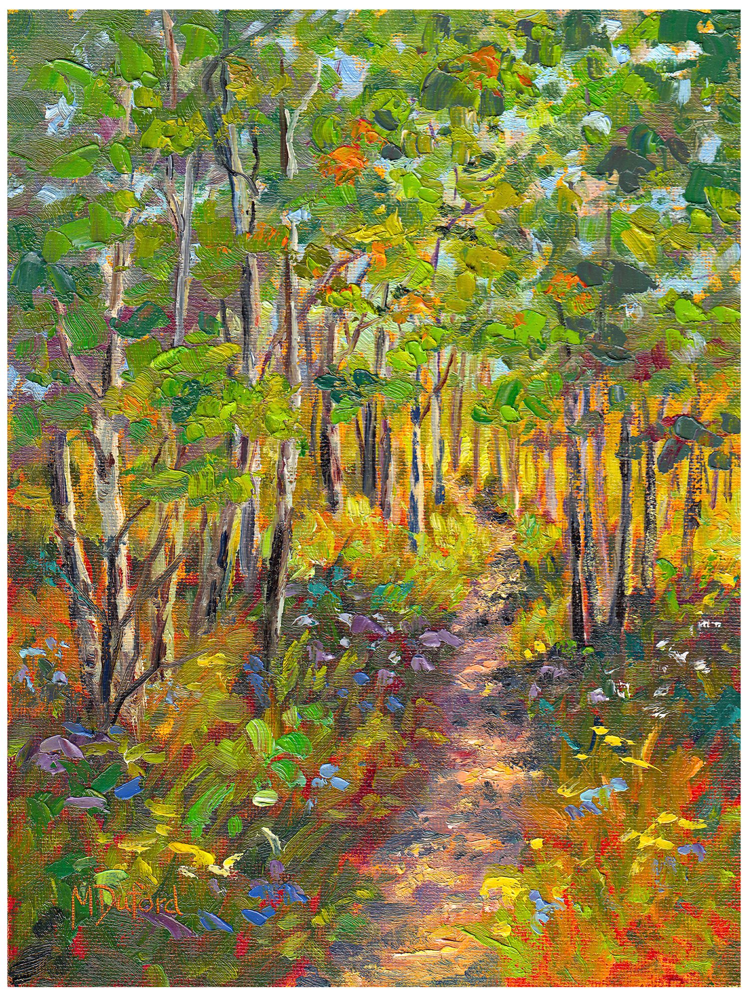 Heavenly Hike 40" High All-Season Indoor-Outdoor Wall Art