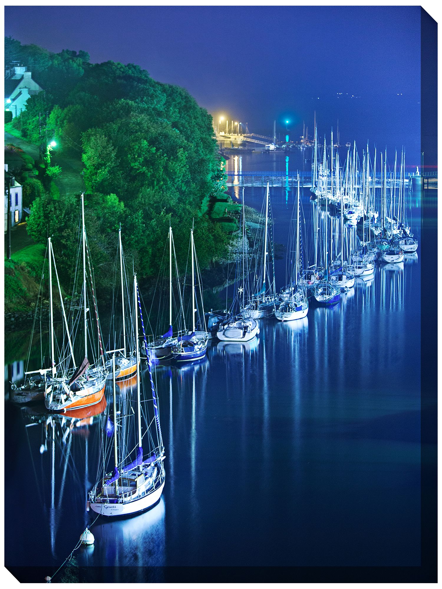 Batteux 40" High All-Weather Indoor-Outdoor Wall Art