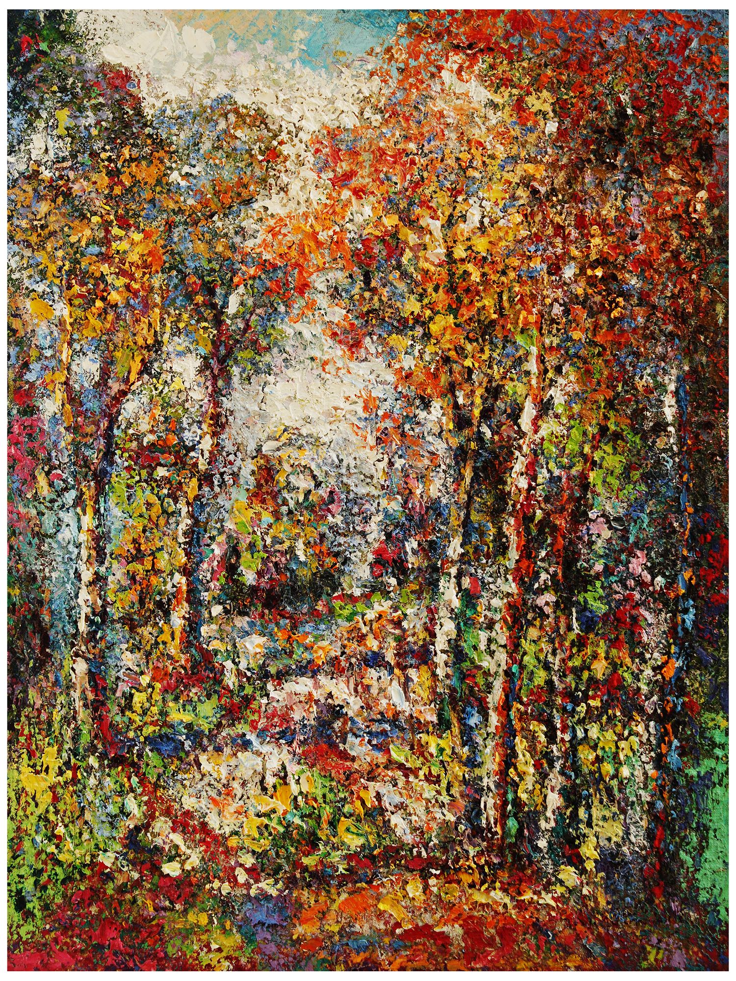 Forest #1 All-Weather 40" High Indoor-Outdoor Wall Art