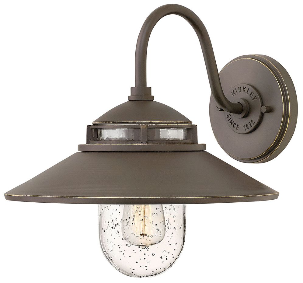 Hinkley Atwell 11 3/4" High Oil Rubbed Bronze Outdoor Wall Light