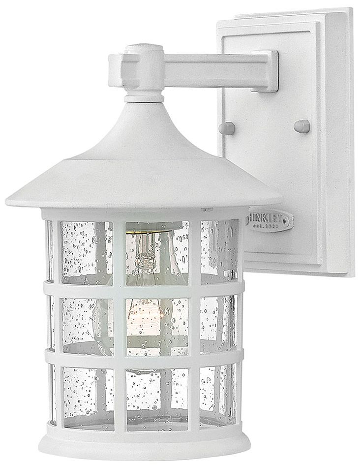 Hinkley Freeport 9 1/4" High Classic White Outdoor Wall Light