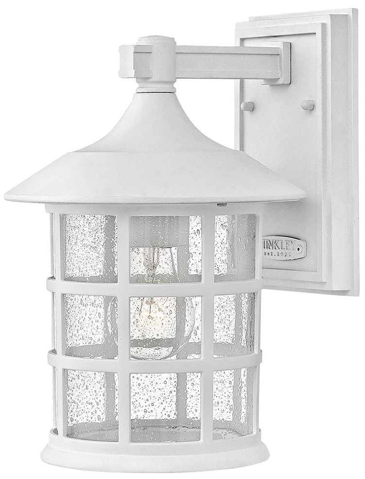 Hinkley Freeport 12 1/4" High Classic White Outdoor Wall Light