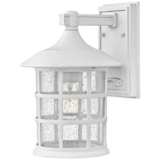 Hinkley Freeport 12 1/4&quot;H Classic White Outdoor Wall Light