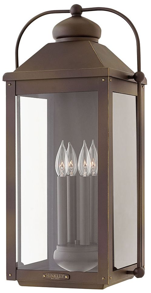 Hinkley Anchorage 25" High Light Oiled Bronze Outdoor Wall