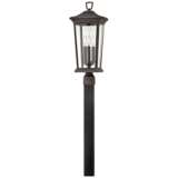 Bromley 22 1/2&quot; High Oil Rubbed Bronze Outdoor Post Light