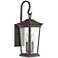 Bromley 19 3/4" High Oil Rubbed Bronze Outdoor Wall Light