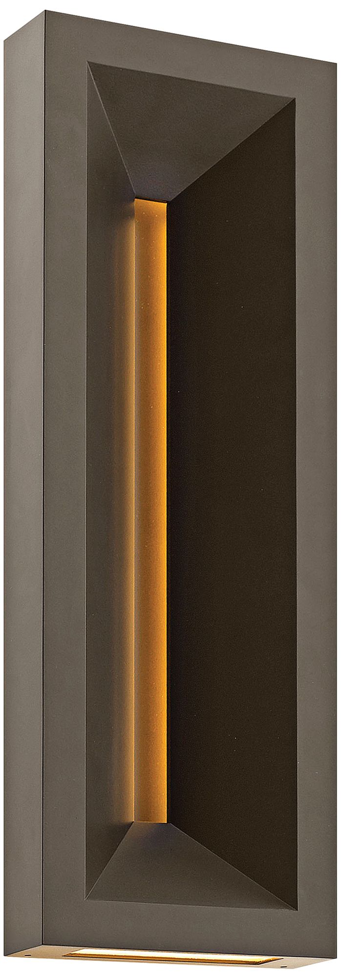Hinkley Plaza 20" High Bronze LED Outdoor Wall Light