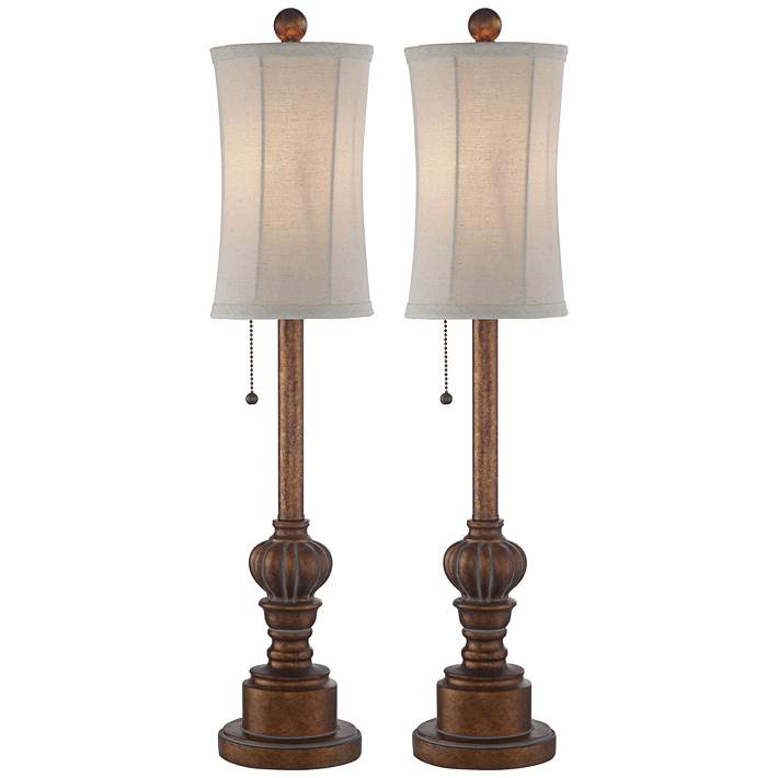 Bertie 28 High Tall Buffet Table Lamps, Lamp Shades For Buffet Table Lamps