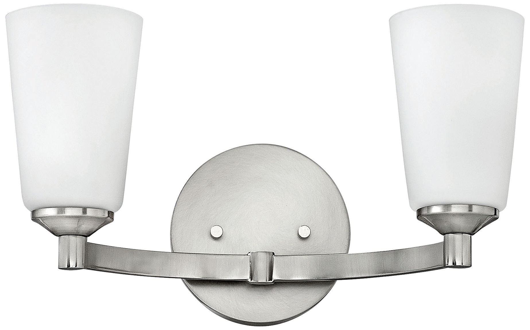 Hinkley Sadie 8 3/4" High Brushed Nickel Wall Sconce