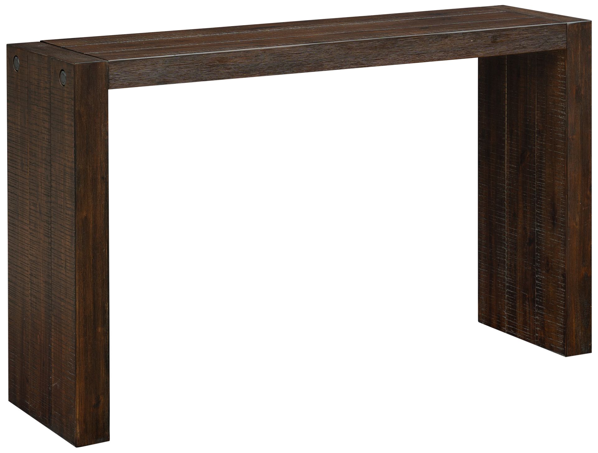 Monterey 64" Wide Brown Wood Grain Console/Counter Table