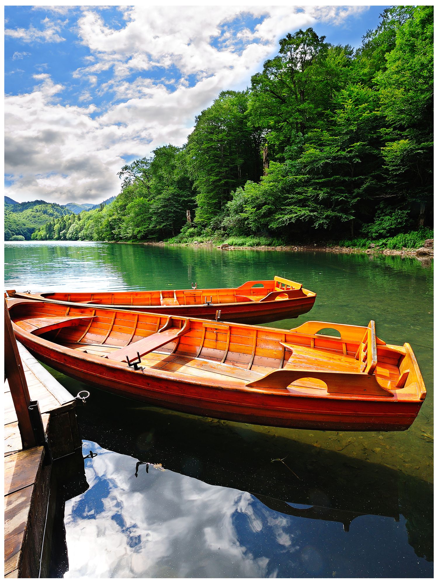 Clear Lake 40" High All-Season Outdoor Canvas Wall Art