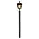 Bellagio 103" High Bronze Outdoor Post Light with Pole