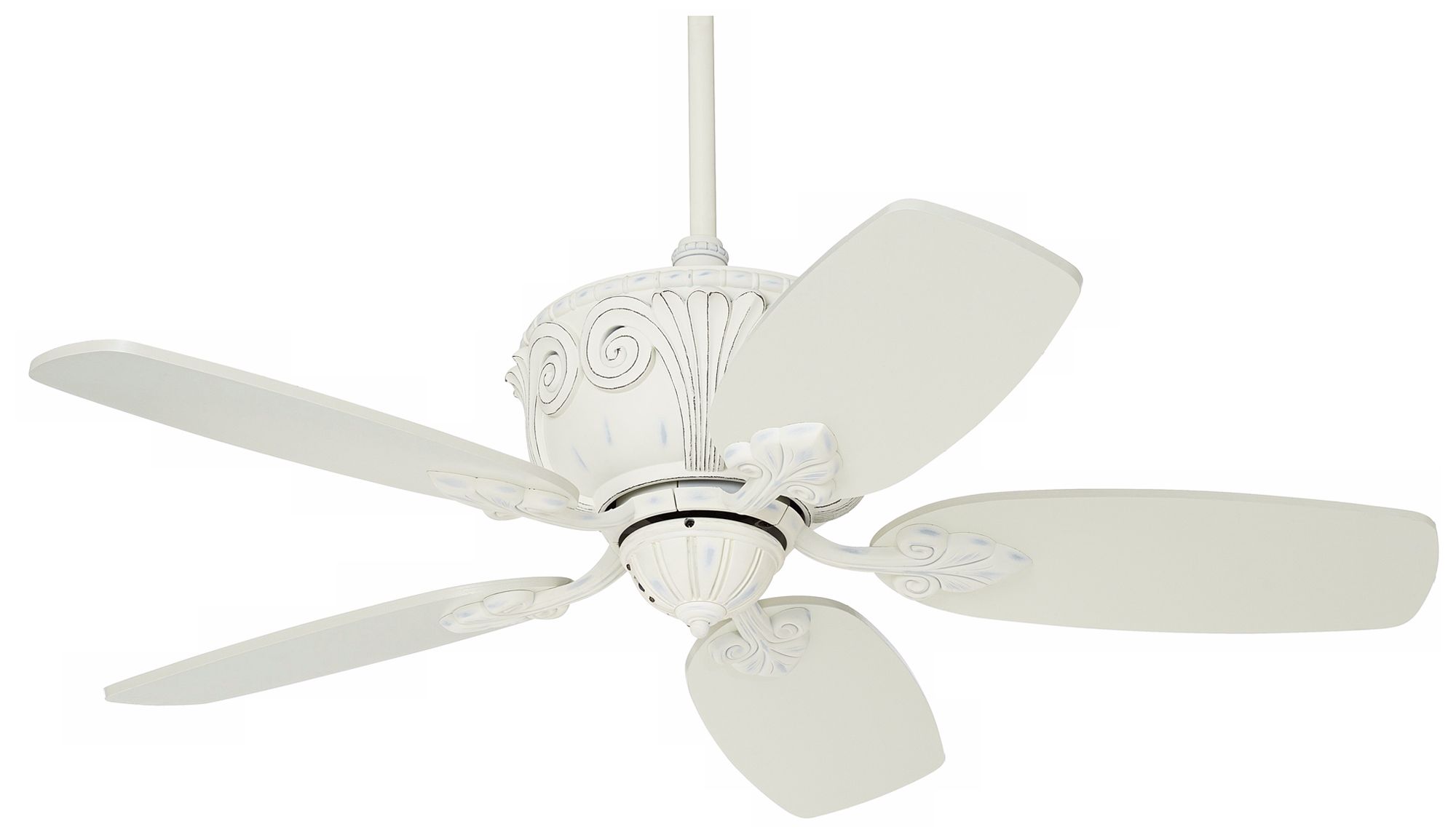 44 Casa Deville Rubbed White Ceiling Fan