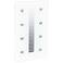 Trulux Radio Frequency 1-4 Zones Back-Lit Touch Wall Dimmer