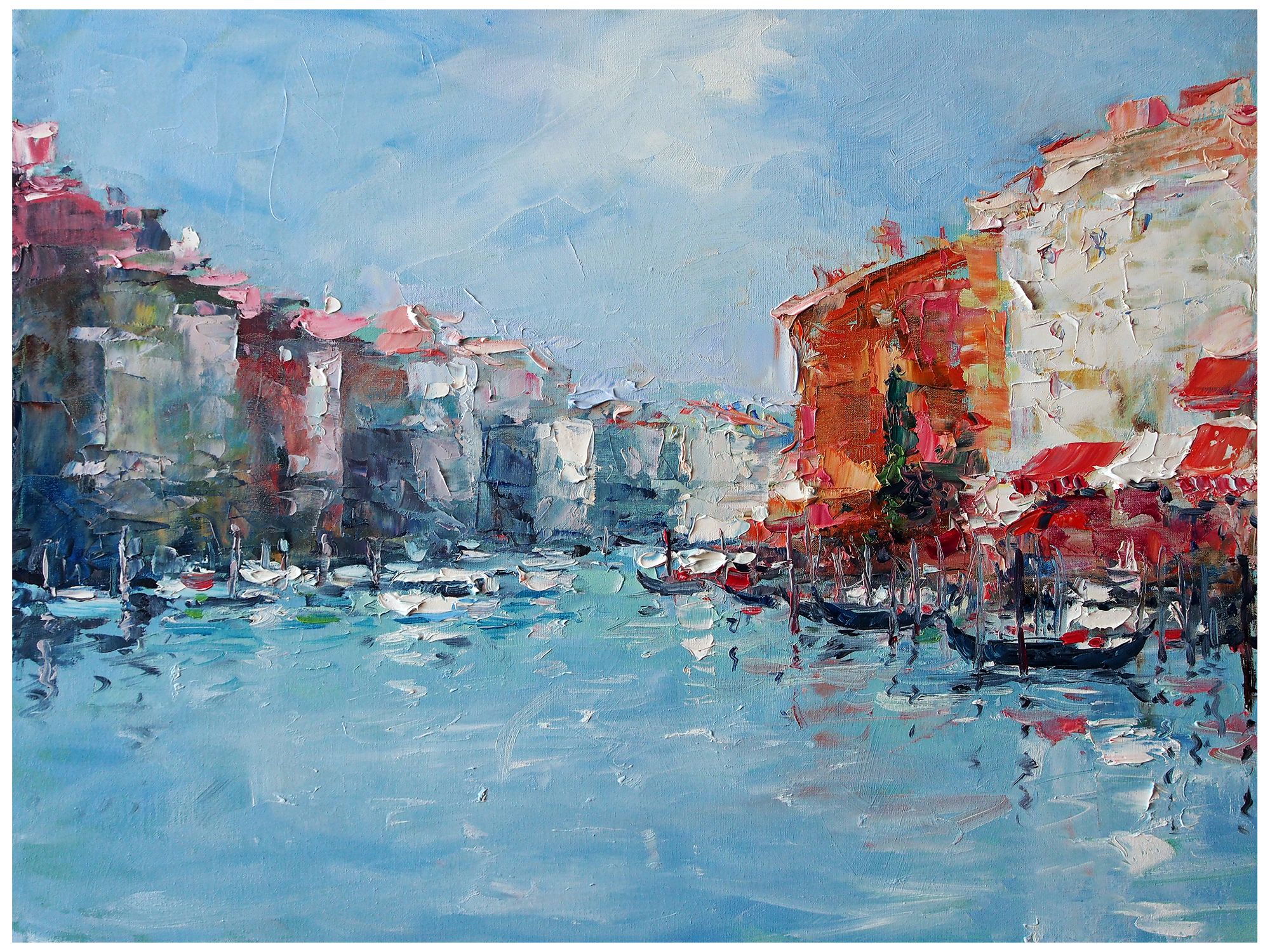 Dreaming Venice 40"W All-Season Outdoor Canvas Wall Art