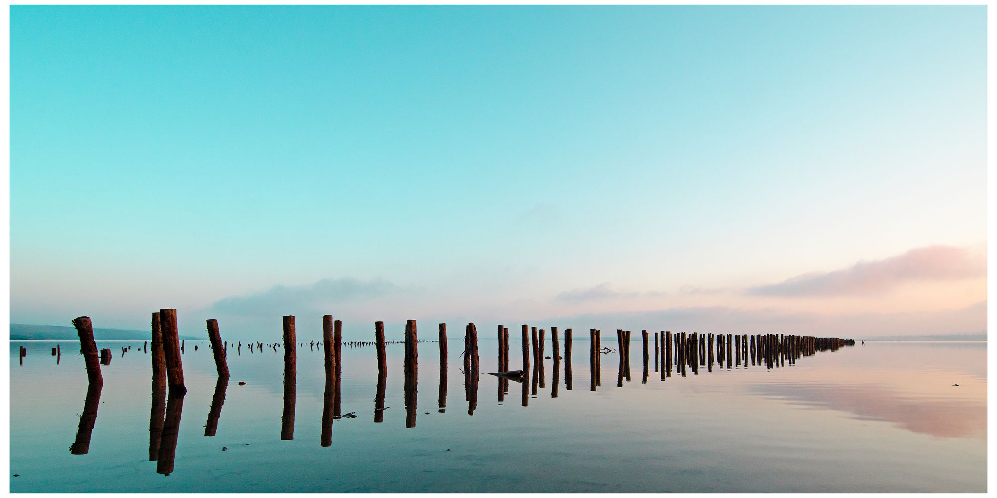 Turquoise Sky 48" Wide All-Season Outdoor Canvas Wall Art