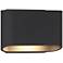 Bruck Eclipse 5 1/4"H Anthracite Outdoor LED Wall Light