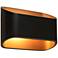 Bruck Eclipse 4 1/2" High Black LED Wall Sconce