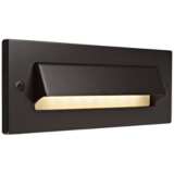 Bruck Step 8 3/4&quot; Wide Bronze Cove Outdoor LED Step Light