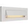 Bruck Step 8 3/4" Wide White Cove Outdoor LED Step Light