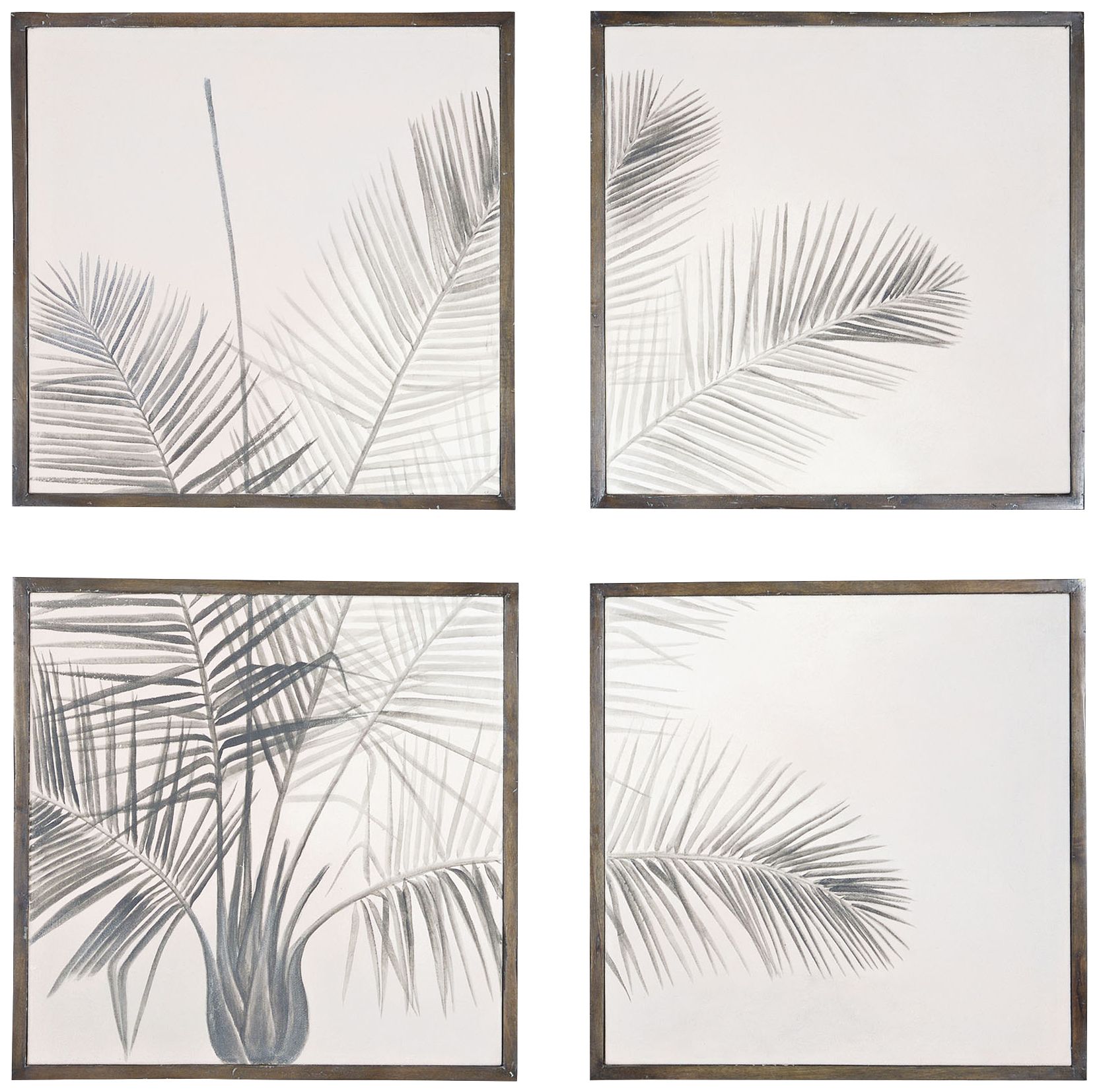 Sugarloaf 4-Piece 18"W Canvas Wall Art Print Set