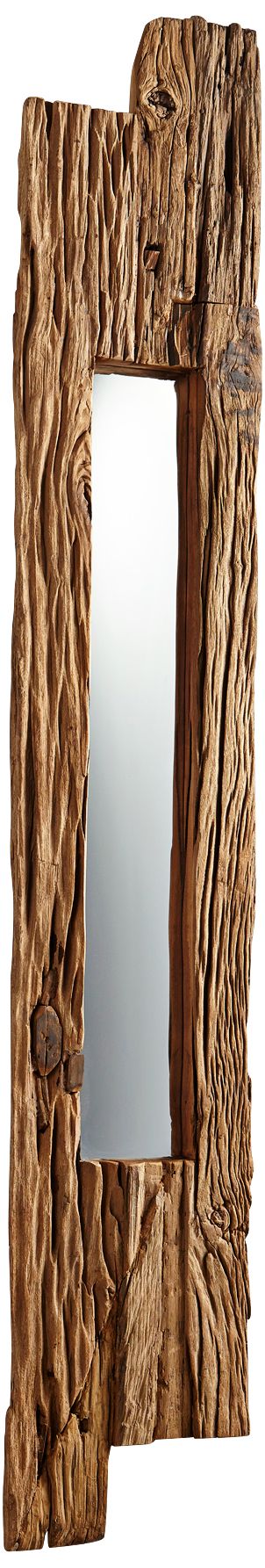 Cyan Design Janus Walnut 11 1/4" x 67 3/4" Wall Mirror