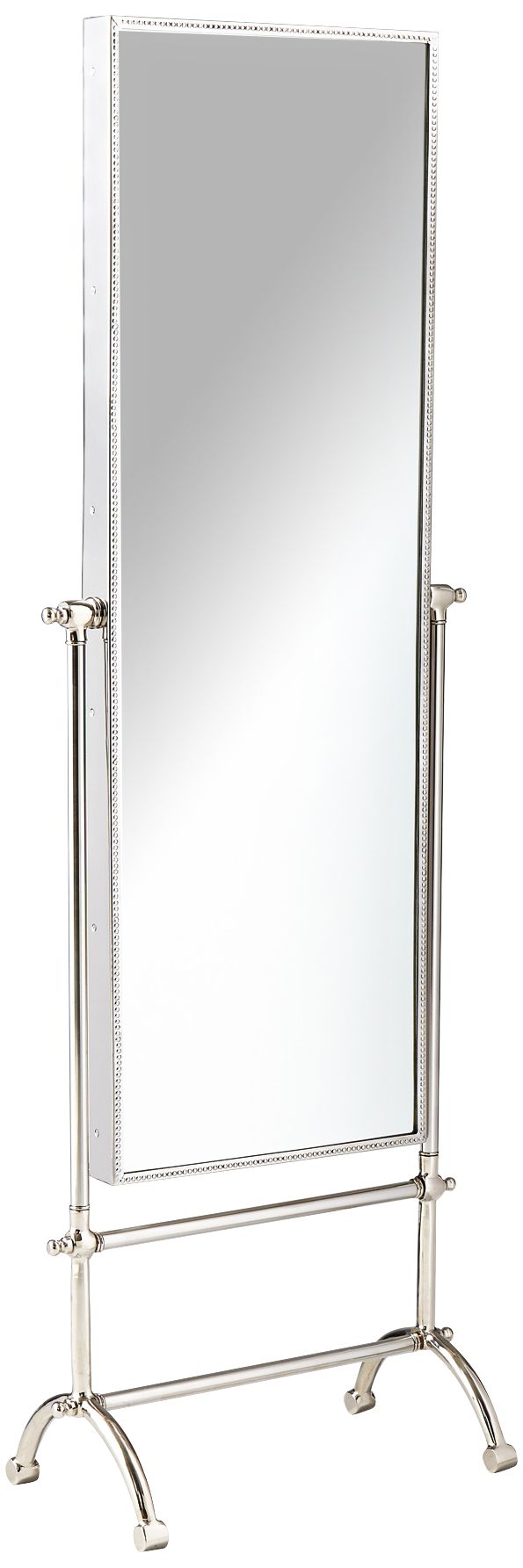 Cassius Steel 19 1/4"x58 1/4" Full Length Floor Mirror