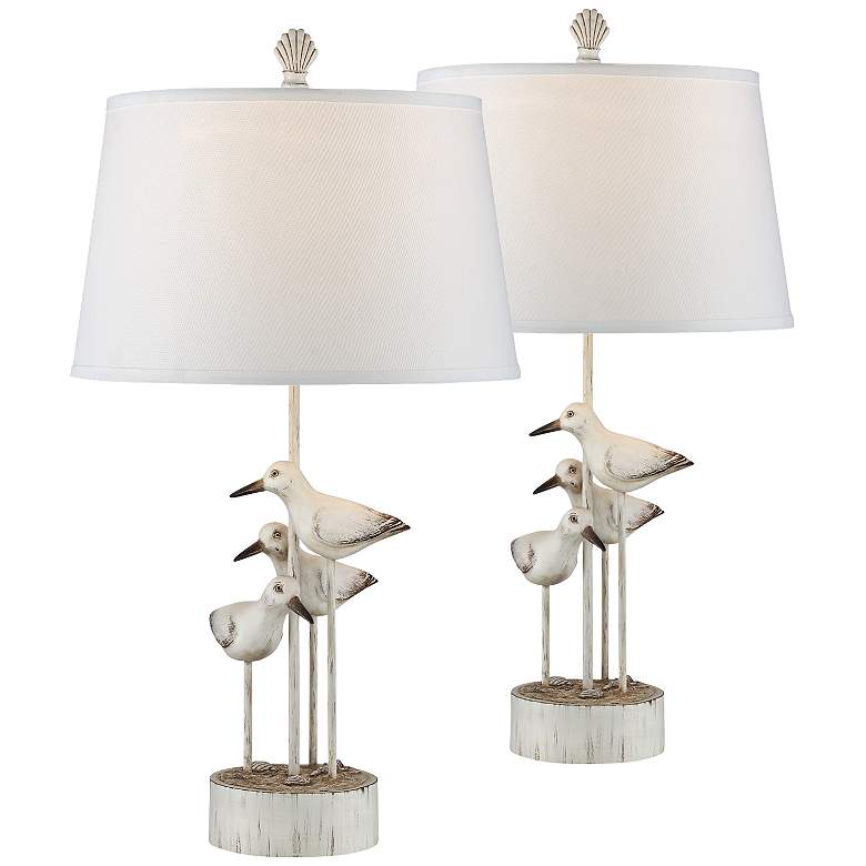 Newstead Sea Birds Table Lamp Set of 2