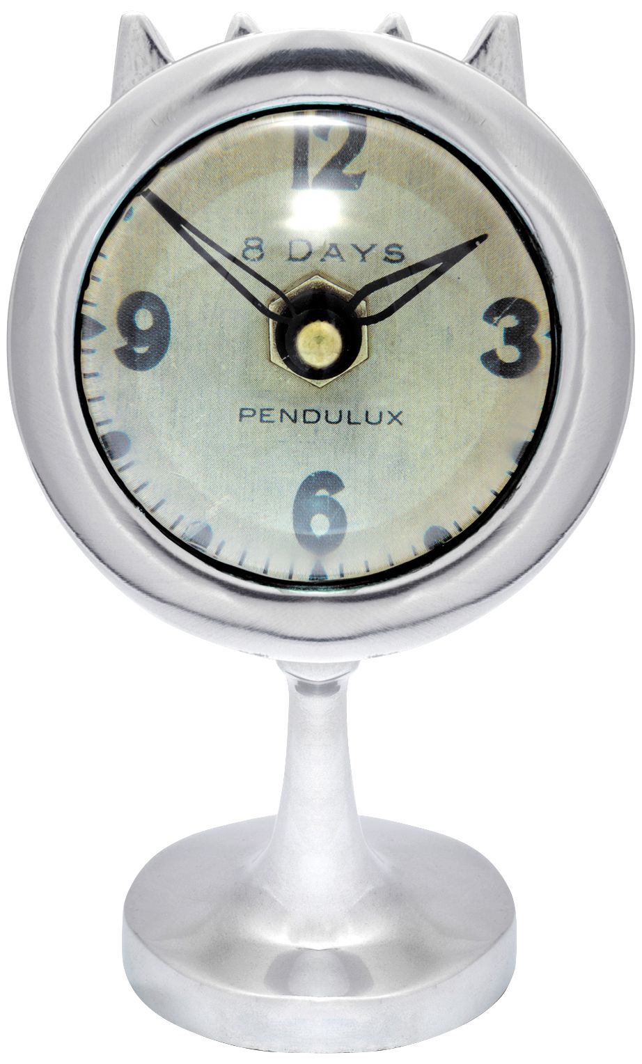 Airstream 7" High Aluminum Potato Baker Retro Table Clock