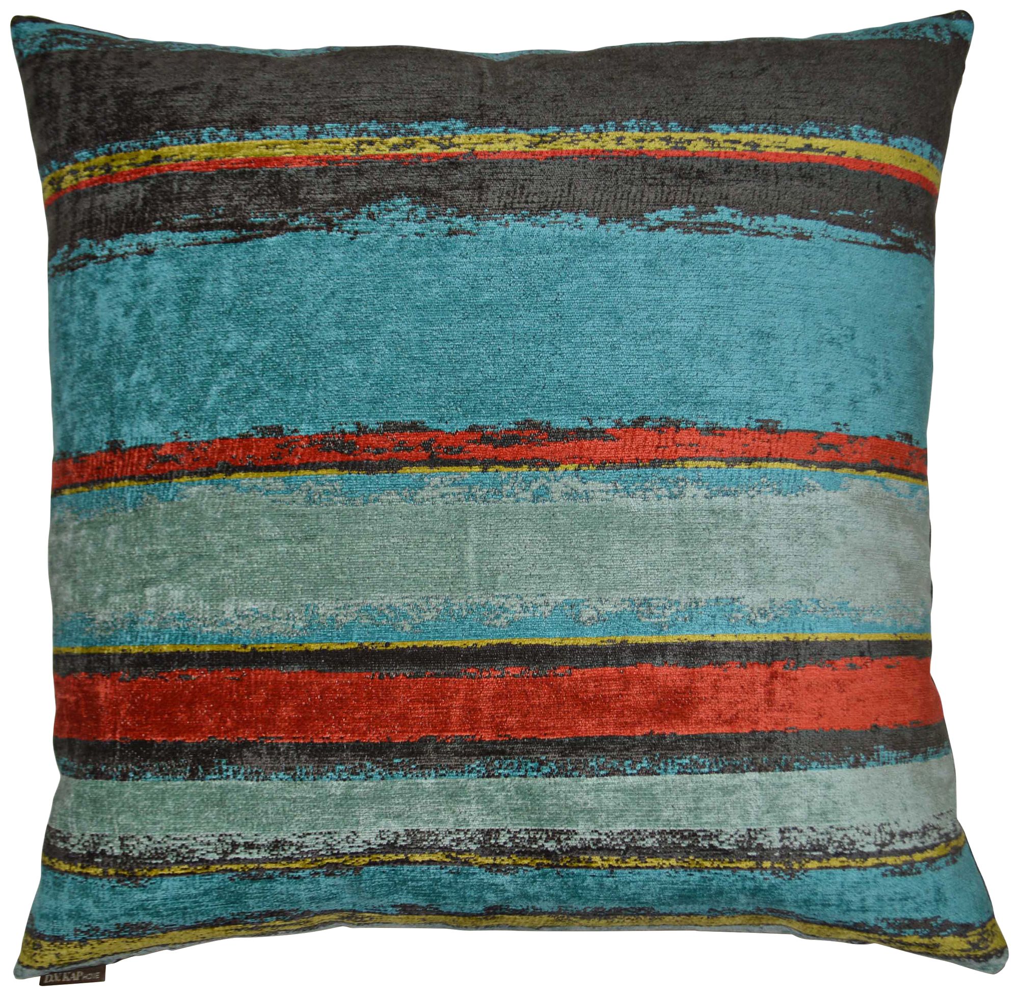 Elijah MultiColor 24" Square Decorative Throw Pillow 12A15 Lamps Plus