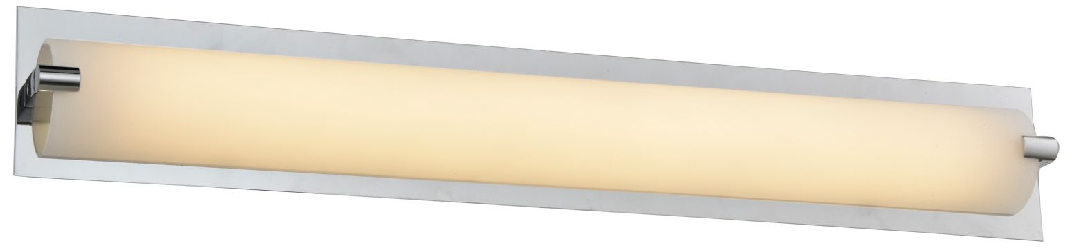 Avenue Cermack St. 38" Wide Polished Chrome LED Bath Light