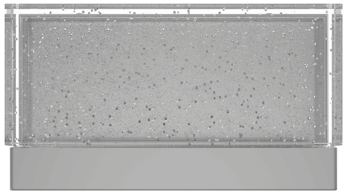 Glacier Ave. 5" High Polished Nickel 1-Light LED Sconce