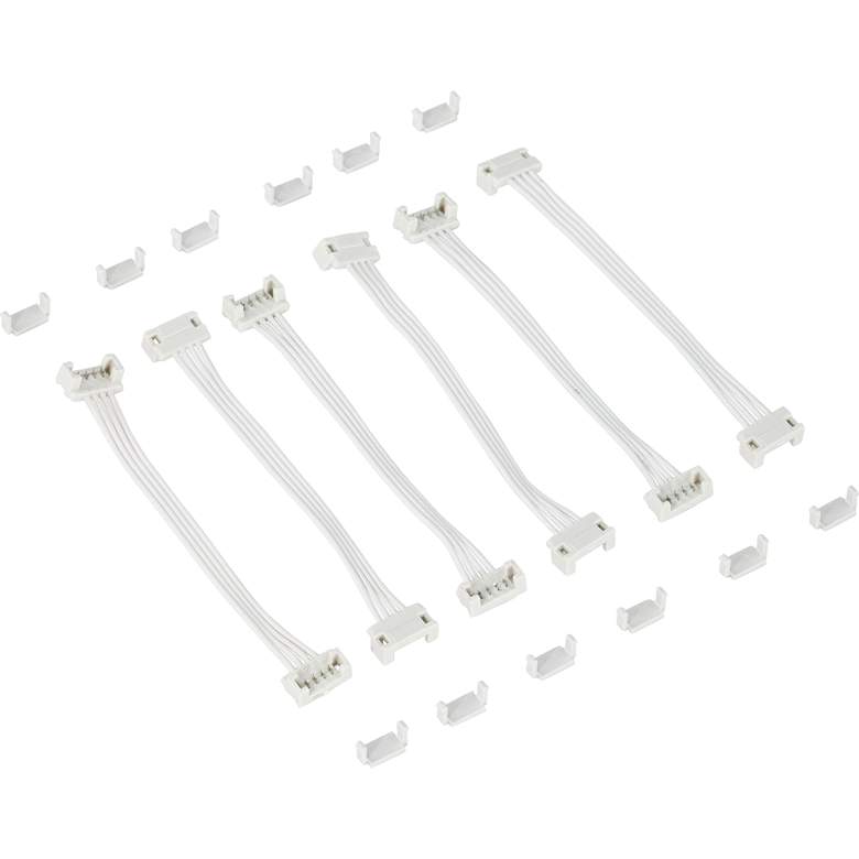 Single Color Tape Light Connector 6-Pack