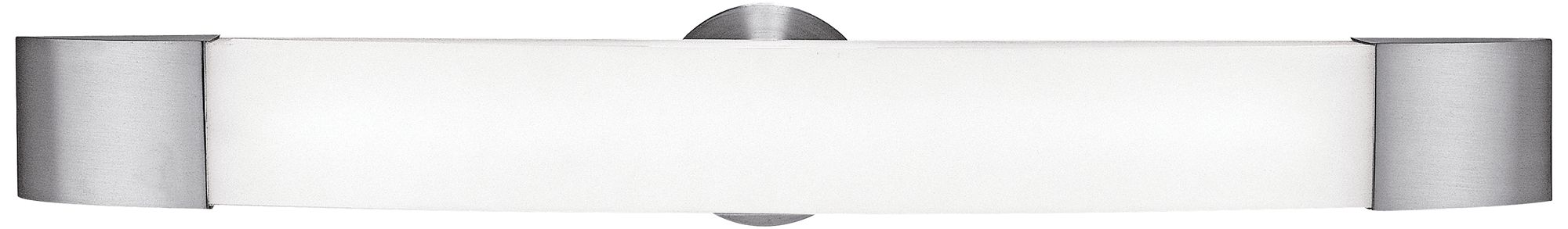 Aspen 29 1/2" Wide Brushed Steel LED Bath Light
