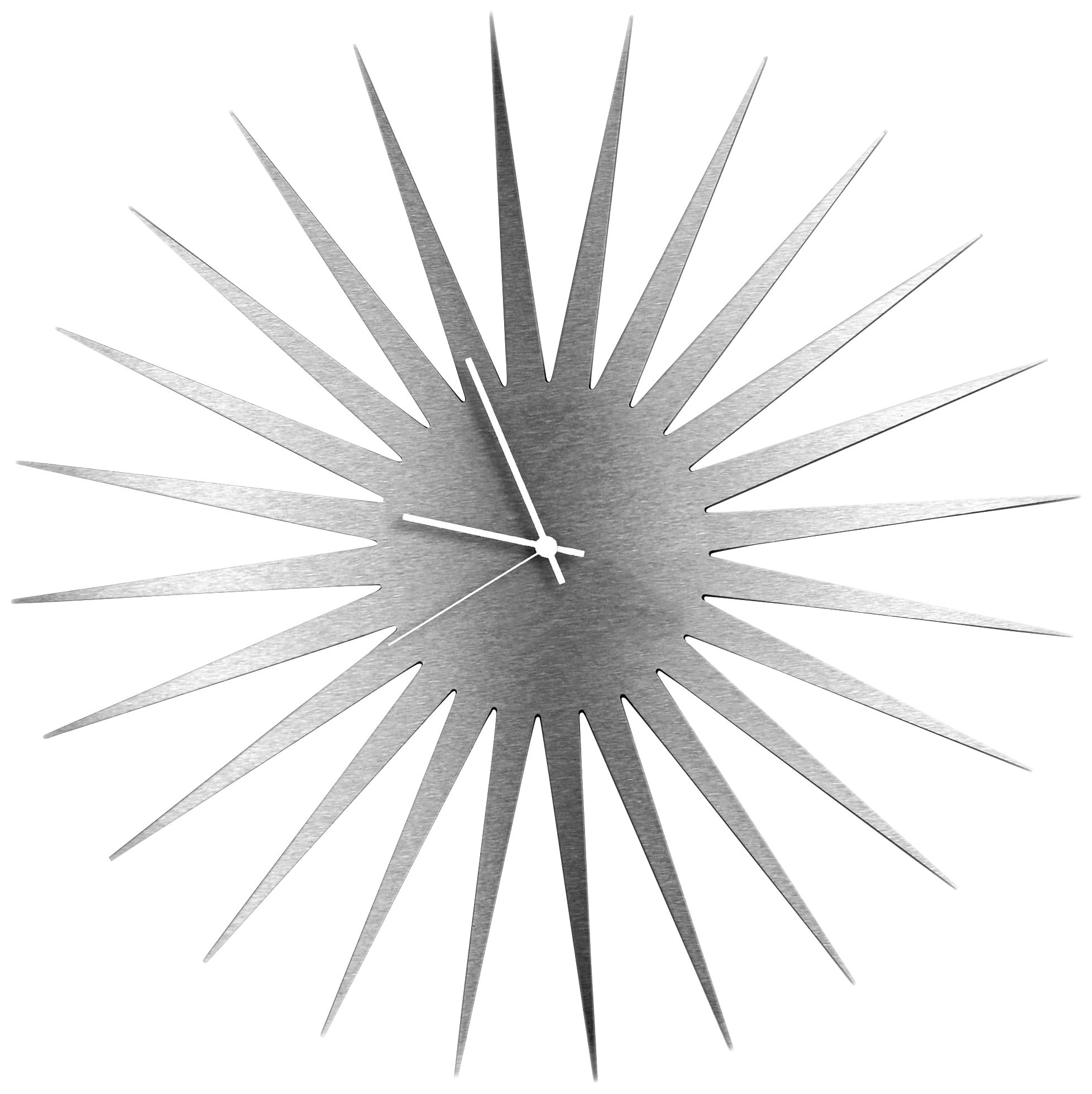 Sunburst 23" MCM Mid-Century Modern Wall Clock