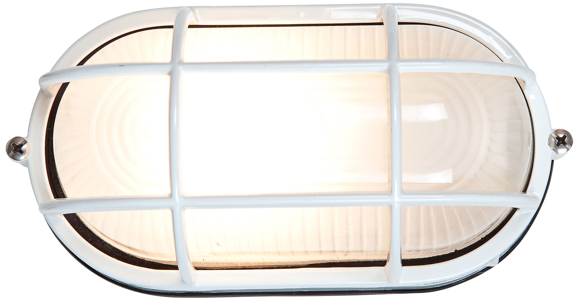 Nauticus 6 1/2" High White Industrial Outdoor Wall Light