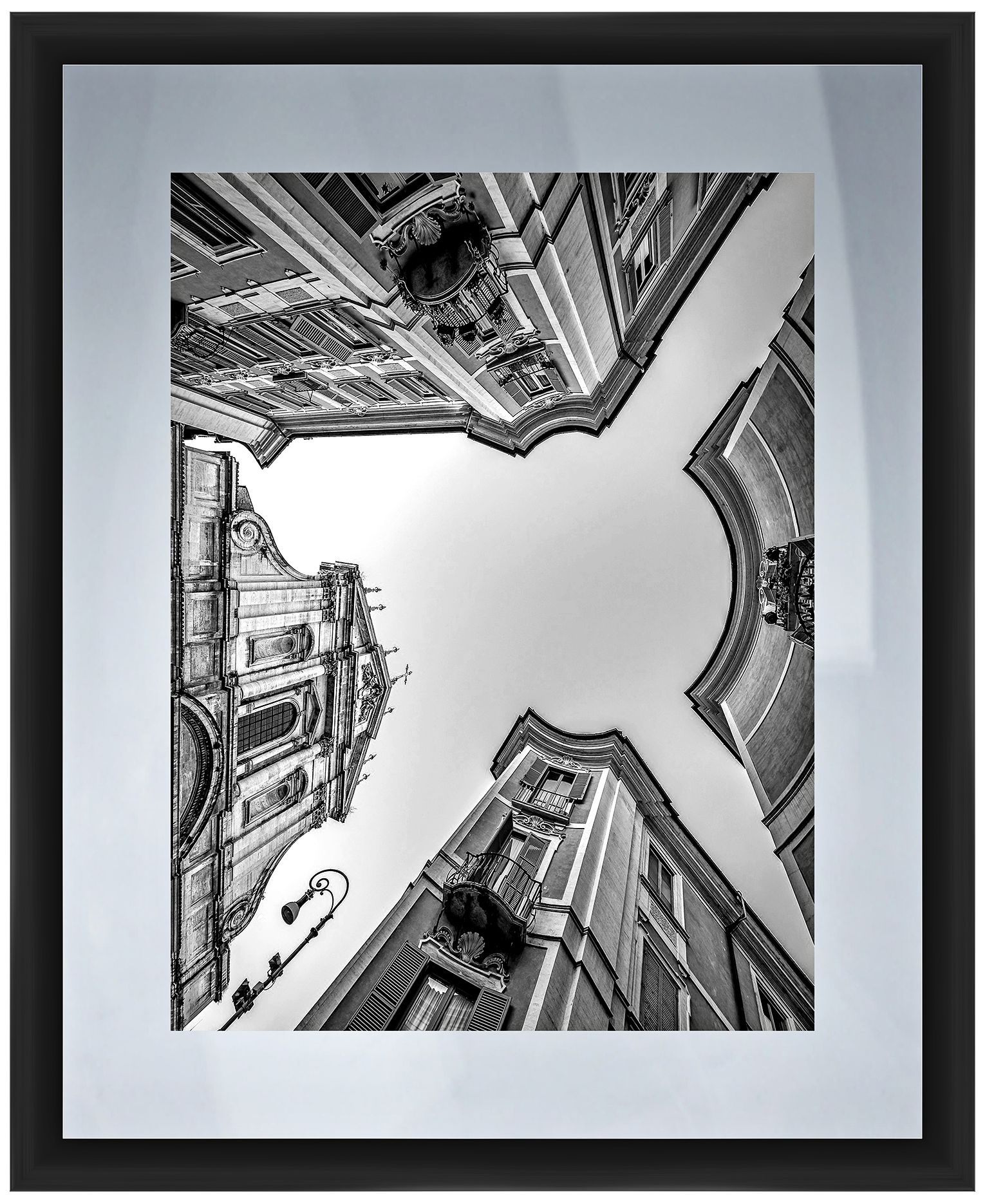 From The Ground 22" High Framed Giclee Wall Art