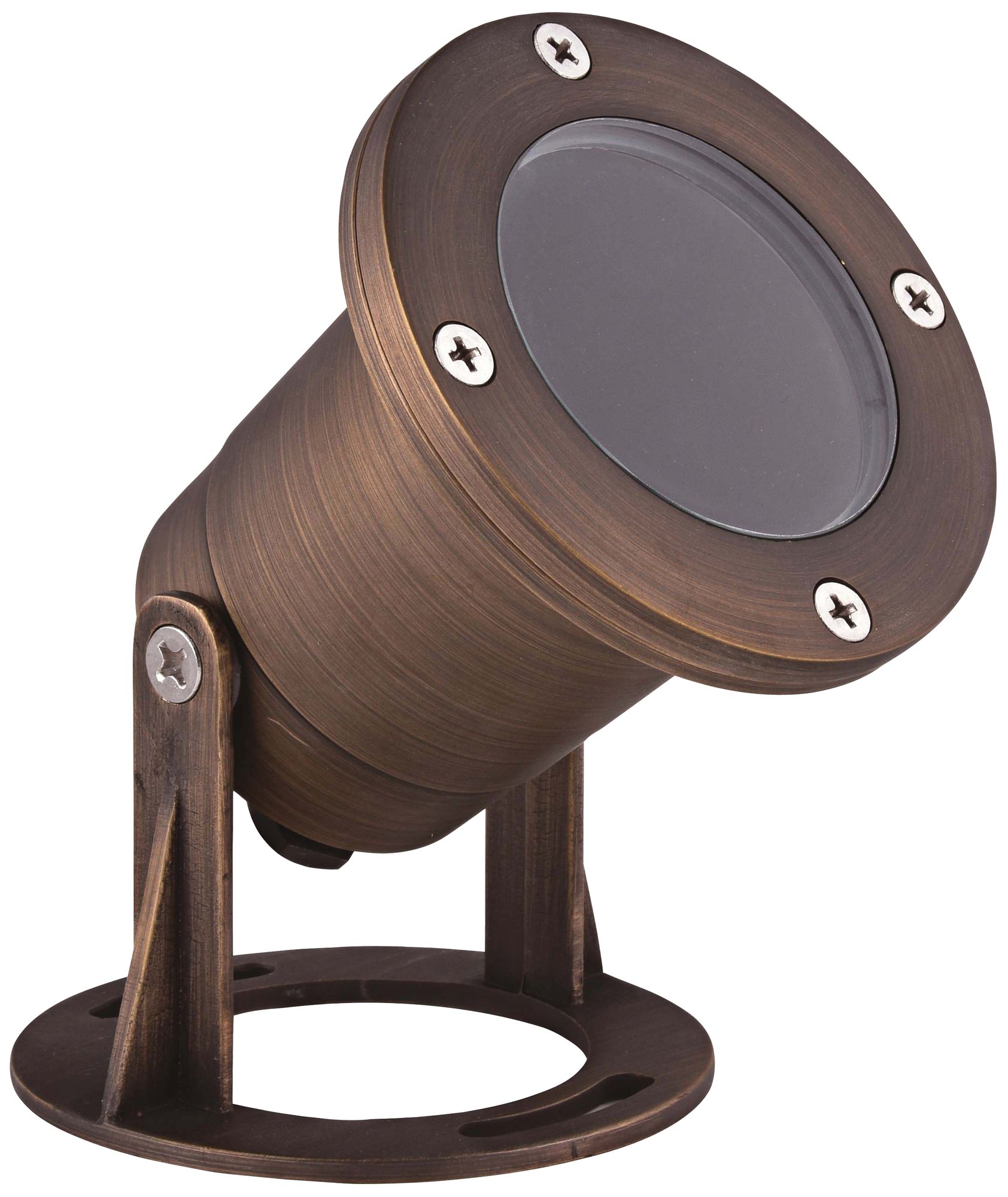 Submersible 3 3/4" High Antique Brass Underwater Light