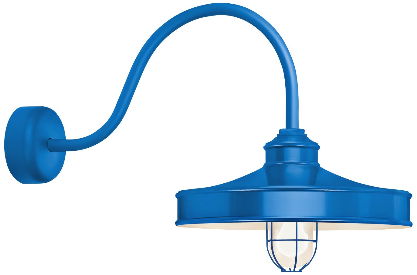 RLM Nostalgia 18" High Outdoor Wall Light in Blue