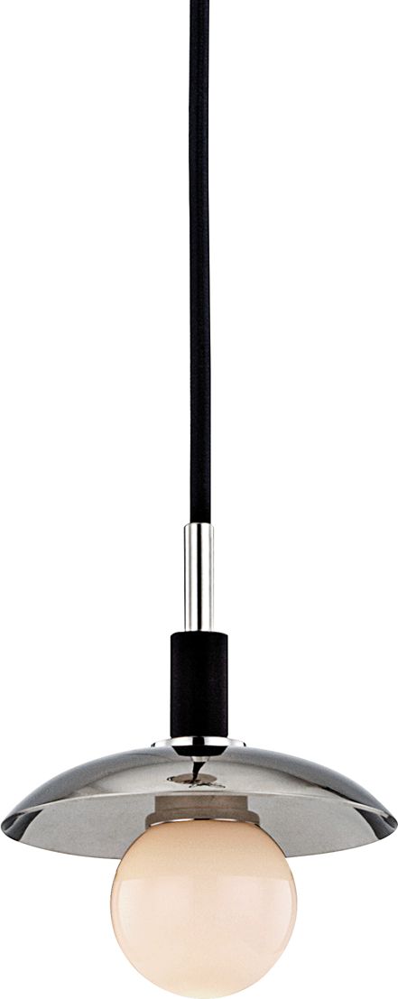 Hudson Valley Julien 4 3/4" Wide Nickel LED Mini Pendant