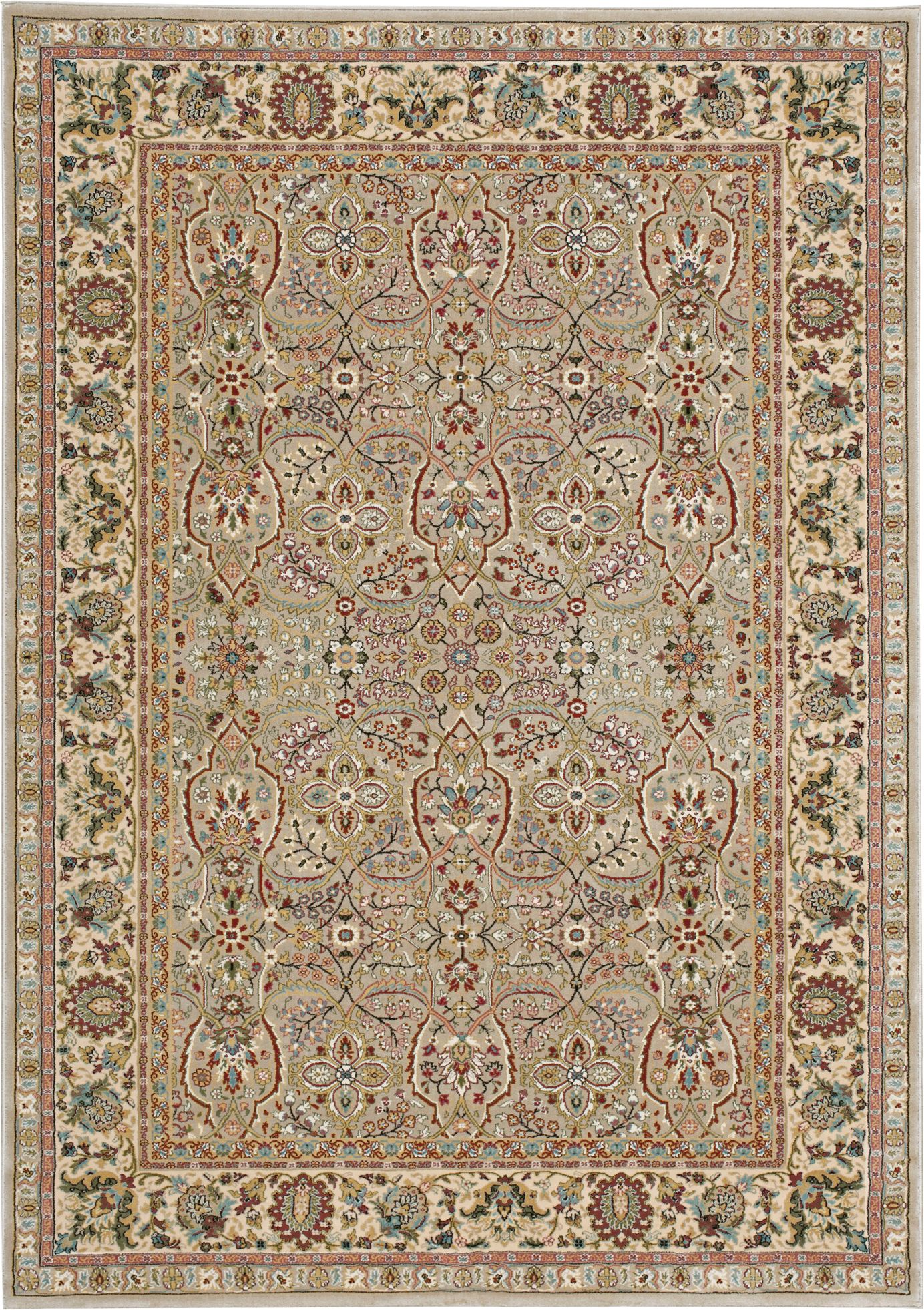 Kathy Ireland Antiquities ANT03 Cream Area Rug 