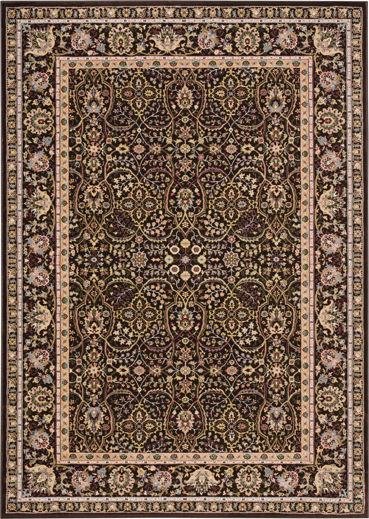 Nourison Antiquities ANT03 Espresso Area Rug 