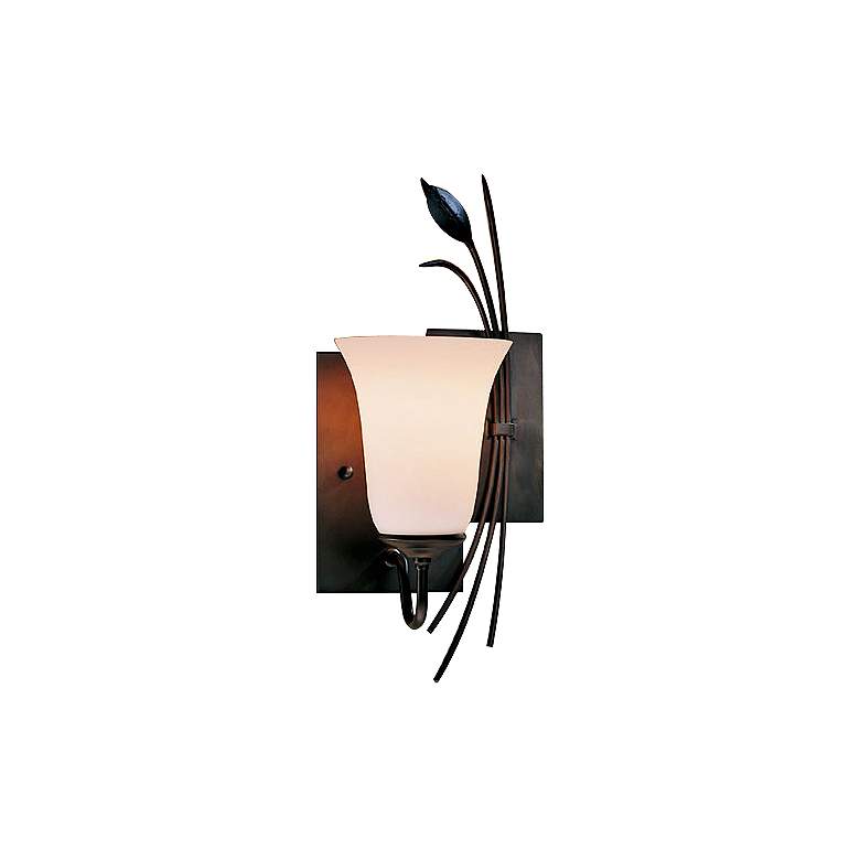 Hubbardton Forge Right Side Leaf and Stem Wall Sconce