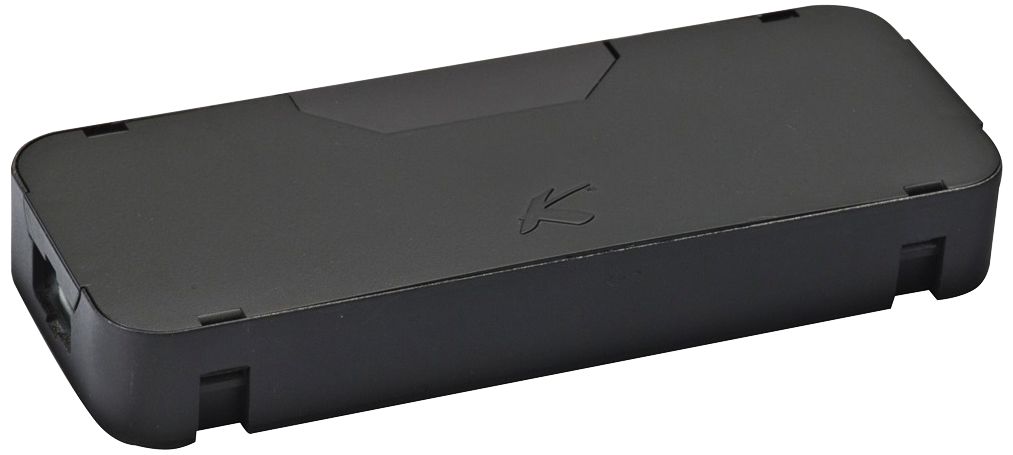 Kichler 4U Series 120V 7" Wide Black Wire Module