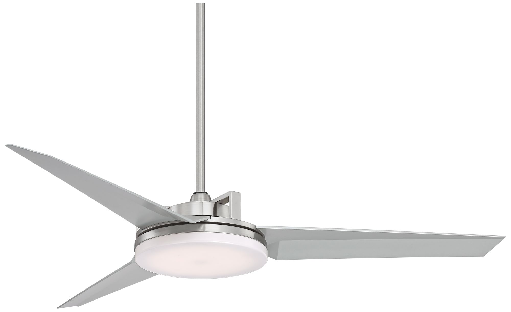 52 Cyber Brushed Nickel Ceiling Fan