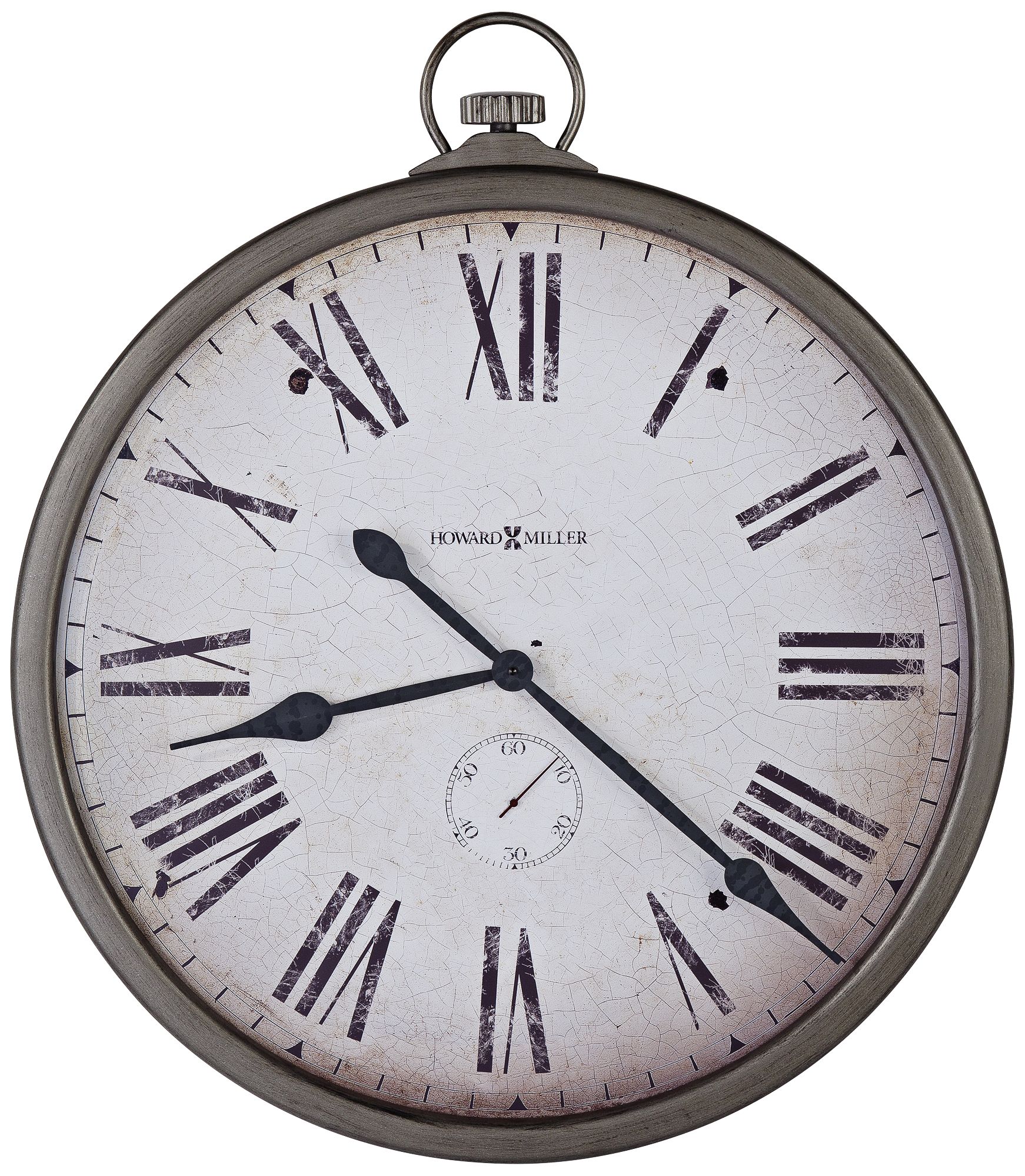 Howard Miller Gallery Pocket Watch 35" High Wall Clock