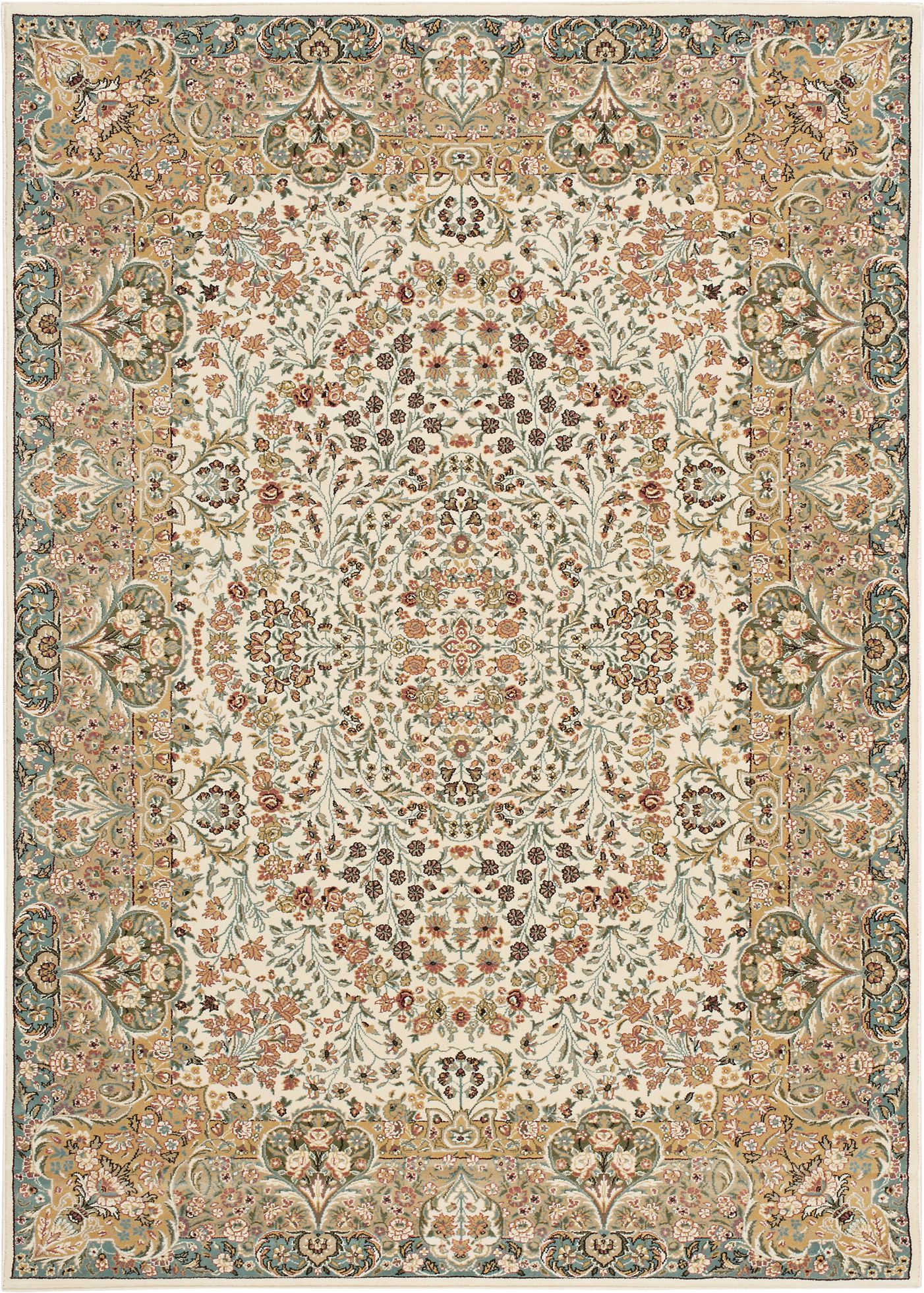 Kathy Ireland Antiquities ANT05 Ivory Area Rug 