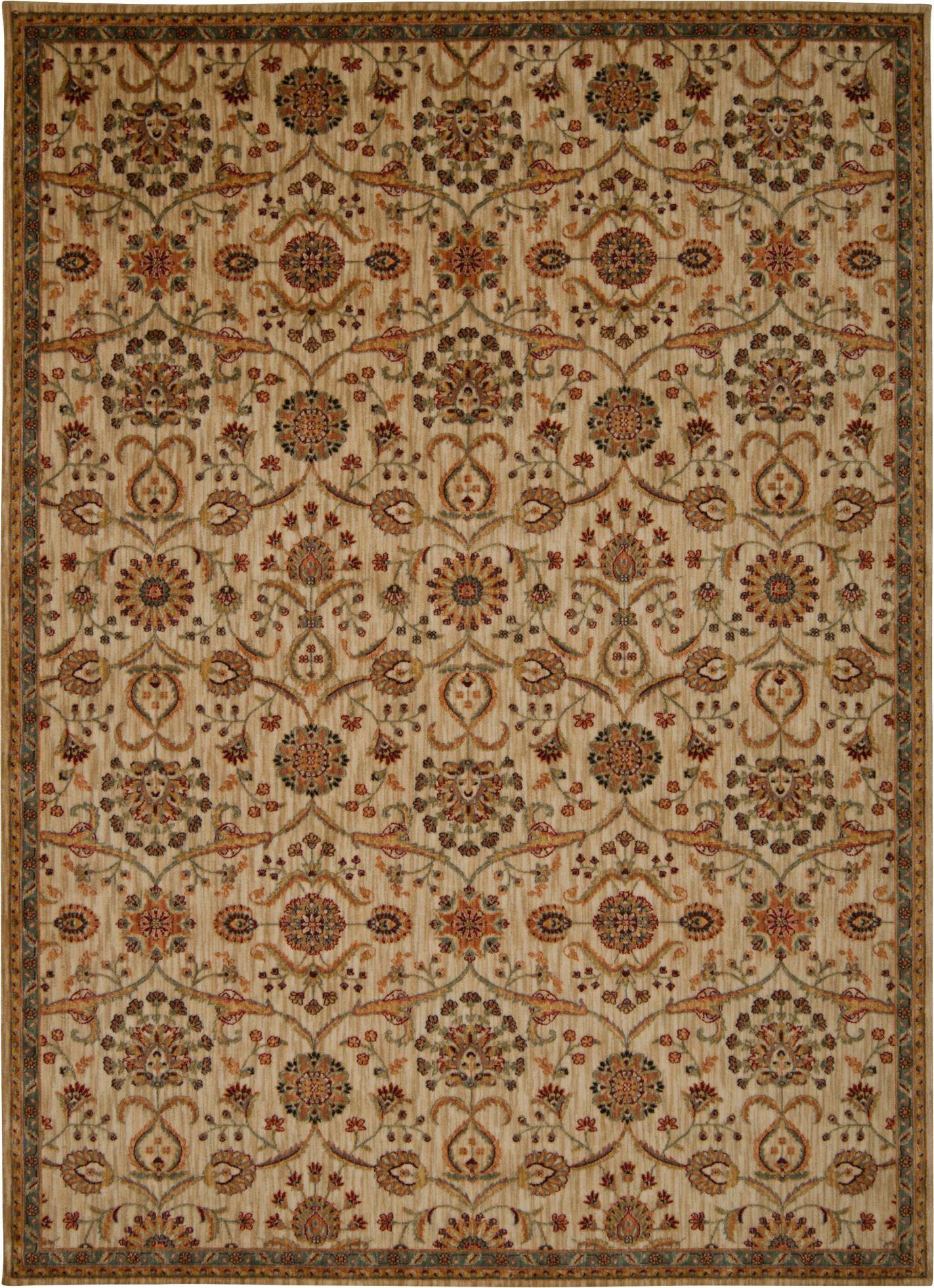 Kathy Ireland Ancient Times BAB01 Ivory Area Rug 