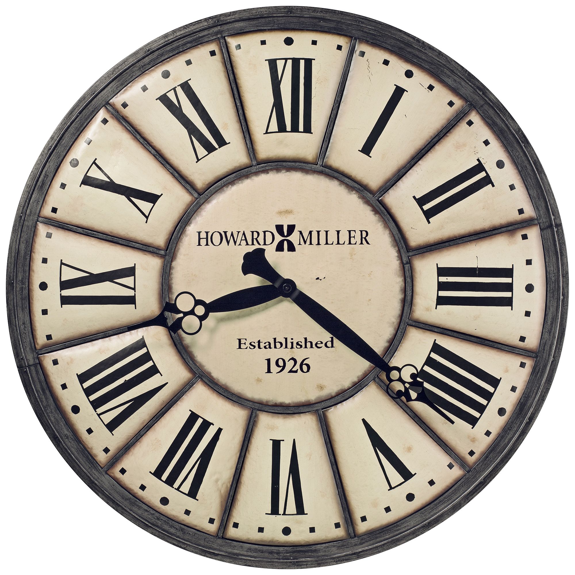 Howard Miller Company Time 49" Round OffWhite Wall Clock 13E16
